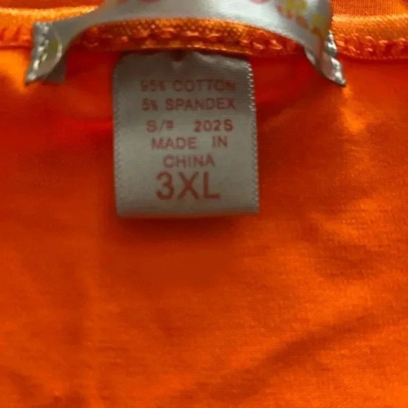 🆕Plus-size Orange Spaghetti Straps Under Top 🆕 - Picture 4 of 4